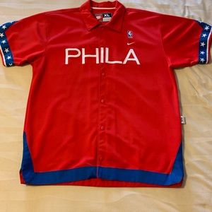 Nike 76ers Throwback Shooting Shirt